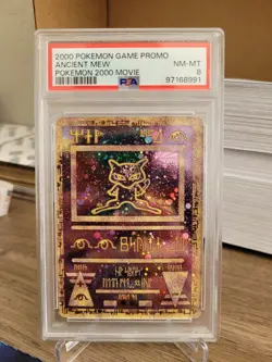 Ancient Mew PSA 8 - 2000 Pokemon Game Movie Promo - Image 1