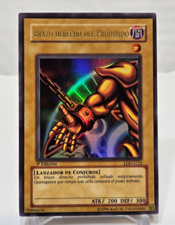 SPANISH Right Arm of the Forbidden One LDD-S122 1st Edition Yugioh 7934 - Image 1