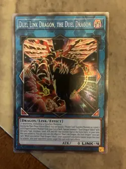 Yugioh! TCG - Duel Link Dragon, the Duel Dragon - Starlight Rare - MP25-EN039 - Image 1