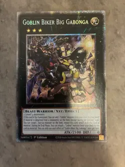 Yugioh! TCG - Goblin Biker Big Gabonga - Starlight Rare - MP25-EN002 - Image 1