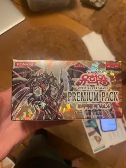 YUGIOH 1st edition Premium Pack Vol 4 Korean Booster Box PP04-KR - Image 4