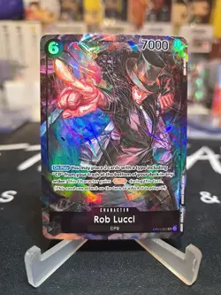 Rob Lucci (OP03-092) (Alternate Art) - Pillars of Strength (OP03) - One Piece - Image 1