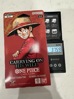 🔥 One Piece OP-13 CARRYING ON HIS WILL Sleeved Booster Pack Heavy 37.59G 🔥 - Image 1