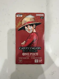 🔥 One Piece OP-13 CARRYING ON HIS WILL Sleeved Booster Pack Heavy 37.59G 🔥 - Image 4