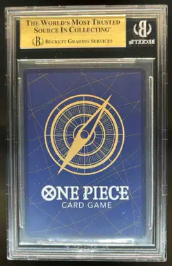 2023-24 One Piece Bandai Monkey D. Luffy Tournament Top Prize JP #P-001 BGS 10 - Image 2