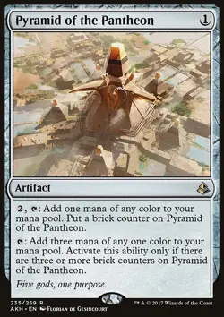 Pyramid of the Pantheon - Amonkhet | MTG Card - Image 3
