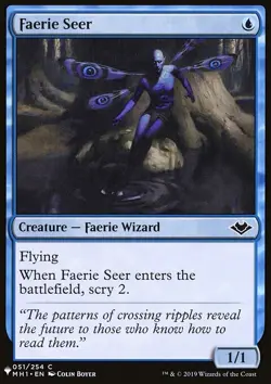 Faerie Seer - Non-Foil - The List - MH1-51 | MTG Card - Image 3