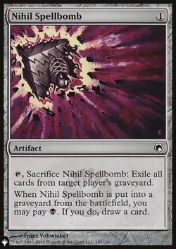 Nihil Spellbomb - Non-Foil - The List - SOM-187 | MTG Card - Image 3