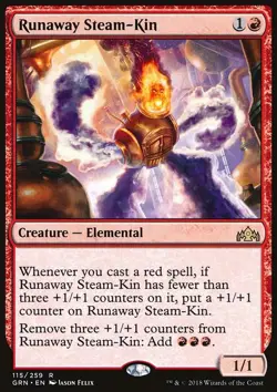 Runaway Steam-Kin - Non-Foil - grn - 115 | MTG Card - Image 3