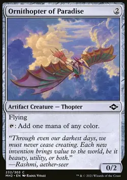 Ornithopter of Paradise - Non-Foil - mh2 - 232 | MTG Card - Image 3