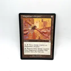 Magistrate's Scepter Mercadian Masques Magic The Gathering MTG Card - Image 1