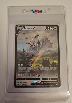 Arceus V SWSH204 - Pokemon Sword & Shield Promo Ultra Rare Card - NM/M+ - Image 1
