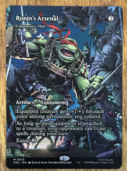 MTG Teenage Mutant Ninja Turtles Source Material Cards, Ronin's Arsenal - Image 1