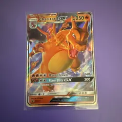 Pokemon Charizard GX SM211 Full Art Holo Promo Stage 2 Card HP 250 - Image 1