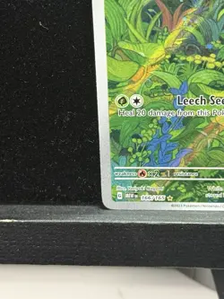 Pokemon TCG Bulbasaur 166/165 Rare Full Art 151 Scarlet & Violet Holo Card - Image 5