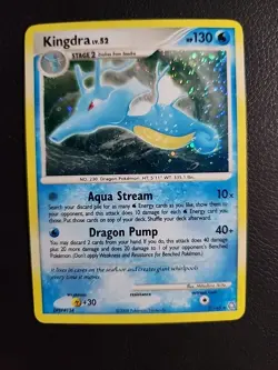 Kingdra - 7/146 - 2008 DP Legends Awakened Holo Pokemon Card - LP - Image 1
