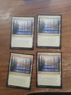 Magic the Gathering MTG Card 4x Path of Ancestry Commander Modern Horizons 3 Set - Image 1