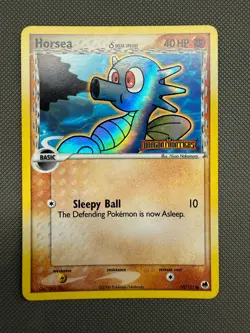 Horsea Delta Species Reverse Holo 50/101 ex Dragon Frontiers Pokemon Card - Image 1
