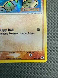Horsea Delta Species Reverse Holo 50/101 ex Dragon Frontiers Pokemon Card - Image 4