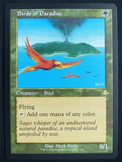 Birds of Paradise Retro - DMR - Mtg Card #1Y7 - Image 1