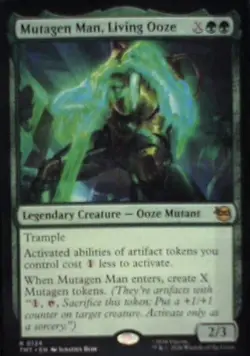 Mutagen Man, Living Ooze - Teenage Mutant Ninja Turtles: #124 Nm 302N - Image 1