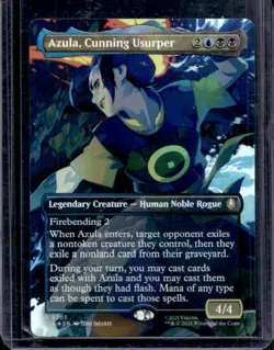 2025 Magic The Gathering MTG Avatar Last Airbender Azula Cunning Usurper #0303 - Image 1