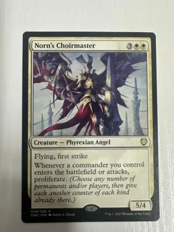 Norn's Choirmaster Commander: Phyrexia: All Will Be One Regular Plus two cards - Image 1