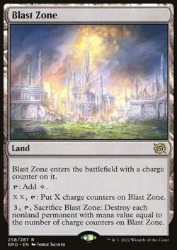 Blast Zone - The Brothers' War | MTG Card - Image 3