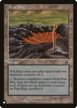 Peat Bog - Non-Foil - The List - MMQ-322 | MTG Card - Image 1