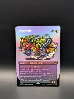 MTG - Bloodghast - FOIL BORDERLESS - Creature (Vampire Spirit) - DFT #337 - Rare - Image 1