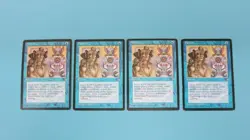 4x PORTENT SORCERY PLAYSET ICE AGE MTG MAGIC GATHERING 3 MP / 1 HP - Image 1
