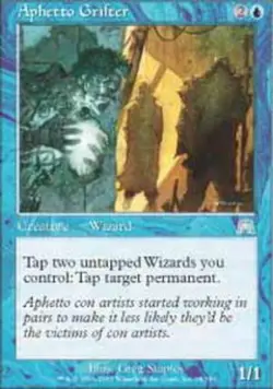 1 x Aphetto Grifter - Foil - Onslaught - Light Play - MTG - Image 1