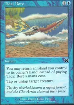 4 x Tidal Bore - Mercadian Masques - NM-Mint - MTG - Image 1