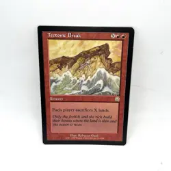 MTG Tectonic Break Mercadian Masques Regular Rare Magic The Gathering - Image 1