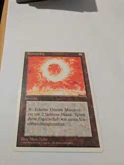 NM FWB German Revised Sol Ring - MTG Magic the Gathering - Image 1