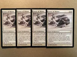 MTG 4x Cover of Winter Coldsnap Modern Magic the Gathering Card x4 LP - Image 1
