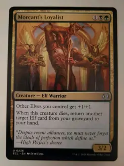 MTG - Lorwyn Eclipsed: Morcant's Loyalist (0236) - Uncommon - Near Mint - Image 1