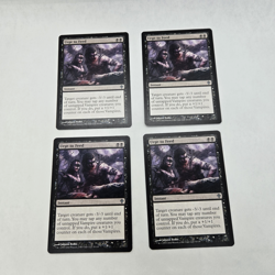 Playset 4X Urge to Feed (70/151) Worldwake LP Light Play MTG Magic the Gathering - Image 2