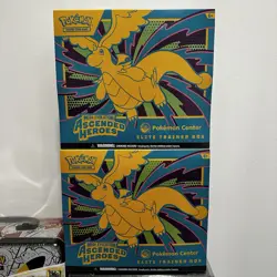 Ascended Heroes Pokemon Center Exclusive ETB Elite Trainer Box w Protector X1 - Image 2