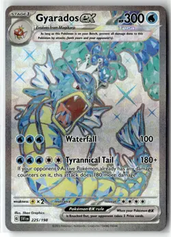 Gyarados ex ⭐ 225/198 Holo Ultra Rare Scarlet & Violet 2023 Pokemon NM - Image 1