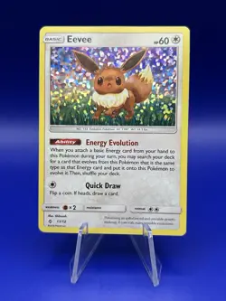 Eevee - 11/12 - McDonald's Promo 2018 Pokemon McDonald's Promo Confetti Holo LP - Image 1