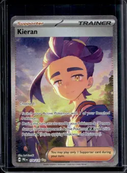 2025 Pokemon Prismatic Evolutions Kieran #174/131 - Image 1