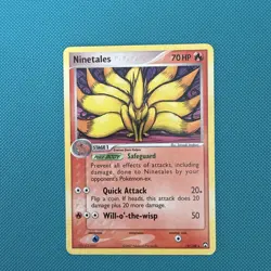 Ninetales, Pokemon, 19/108 EX Power Keepers, Regular Rare, LP/MP - Image 1