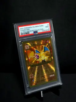 2021 POKEMON CELEBRATIONS ULTRA-PREM COLL #4 CHARIZARD PSA 9 - Image 1