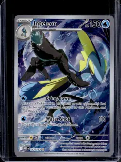 2025 Pokemon Mega Evolution Inteleon Illustration Rare #142/132 - Image 1
