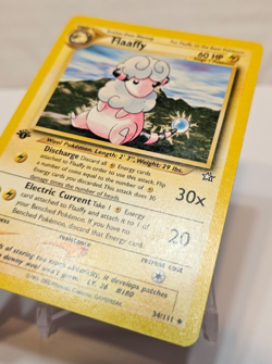 Flaaffy 34/111 Uncommon 1st Edition Neo Genesis Pokemon 1233 - Image 2