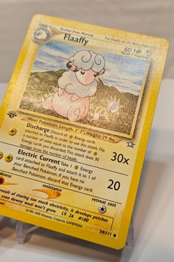 Flaaffy 34/111 Uncommon 1st Edition Neo Genesis Pokemon 1233 - Image 3