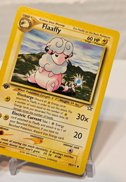 Flaaffy 34/111 Uncommon 1st Edition Neo Genesis Pokemon 1233 - Image 4