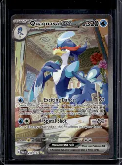 2023 Pokemon SV Paldea Evolved Quaquaval ex #260/193 - Image 1