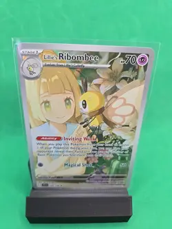 Lillie's Ribombee 164/159 Journey Together Illustration Rare Pokemon TCG NM - Image 1